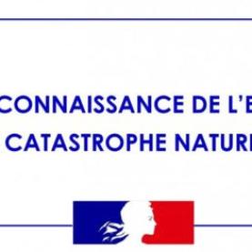 Reconnaissance catastrophe naturelle par l'Etat
